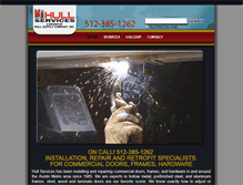 Tablet Screenshot of hullservices.com